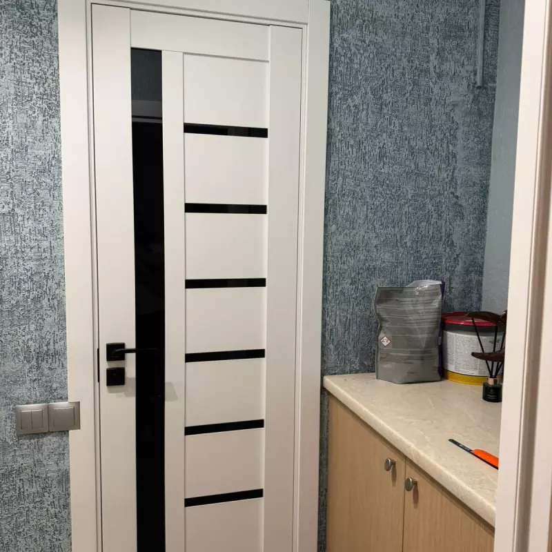 Durvis Arkadia Balts BLK PVC Deluxe