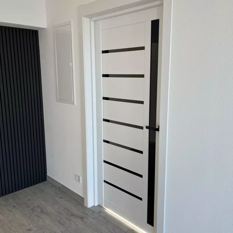 Durvis Arkadia Balts BLK PVC Deluxe