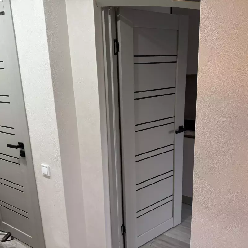 Durvis Dominica BLK Šellgrey PP Premium