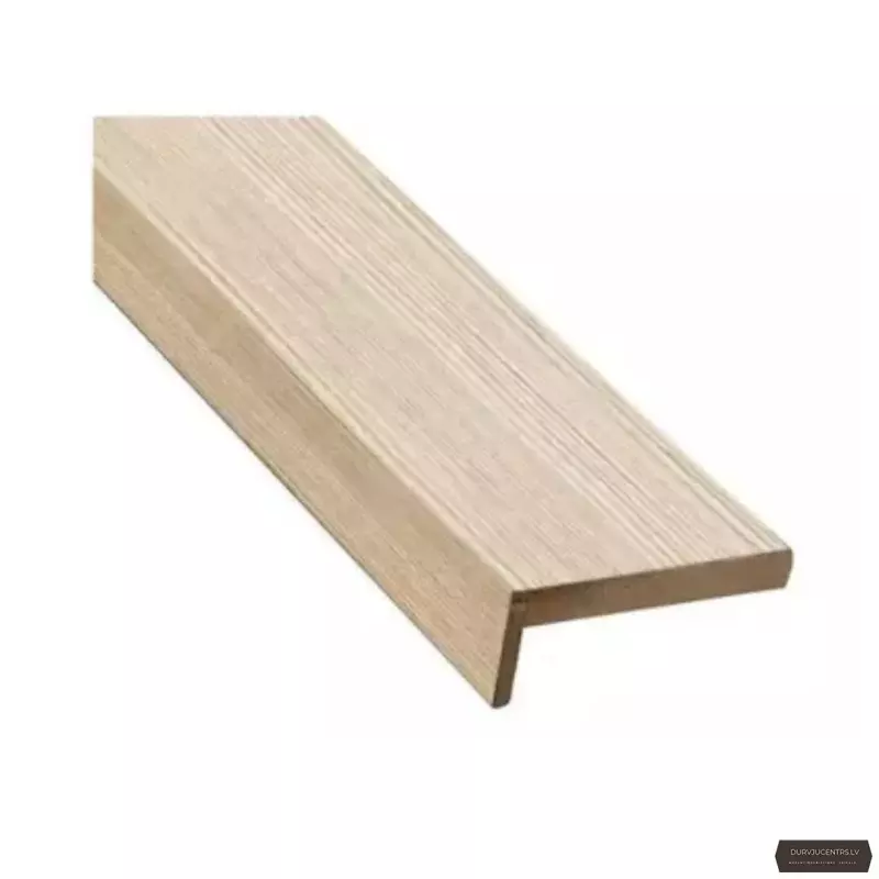 Durvju apmales daļa MDF Latte Soft teleskopiskā PVC Deluxe