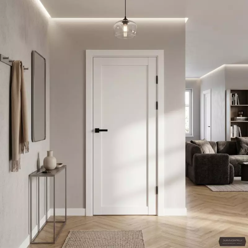 Durvis Luna Balts Soft PVC Deluxe