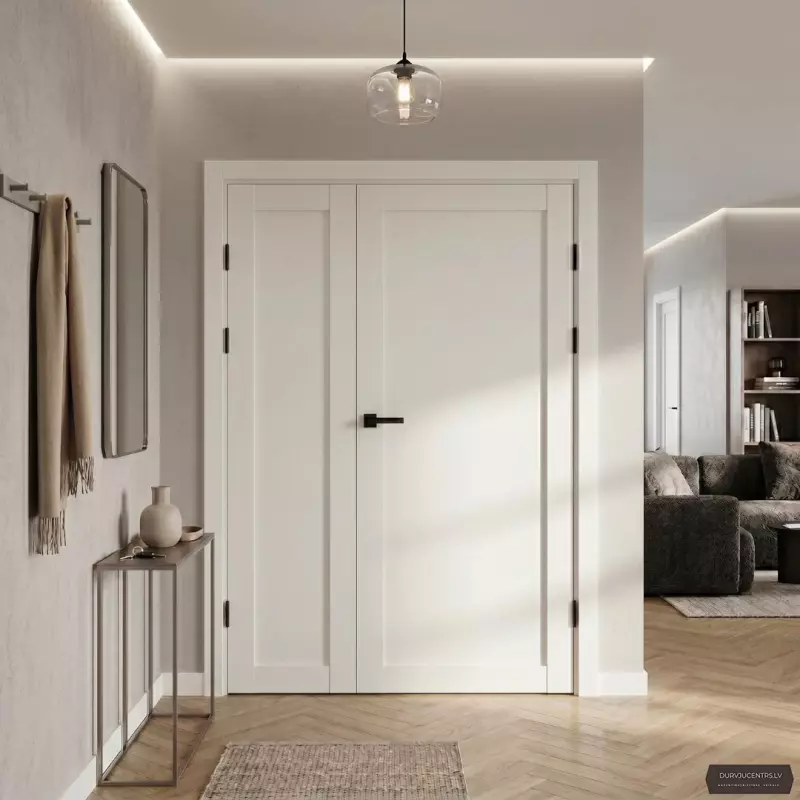 Durvis Luna Balts Soft PVC Deluxe
