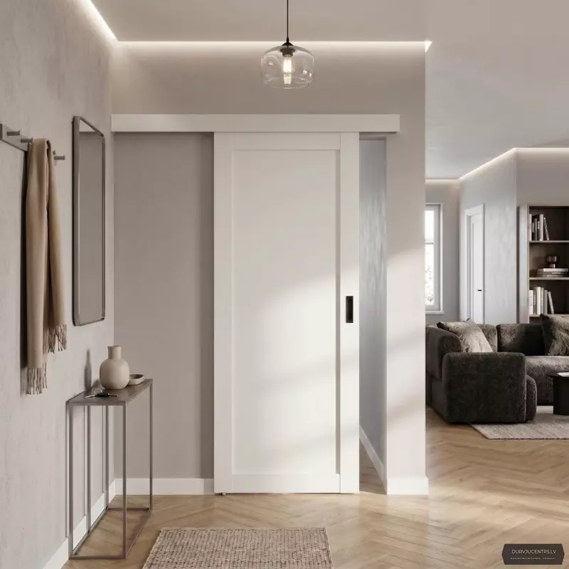 Durvis Luna Balts Soft PVC Deluxe